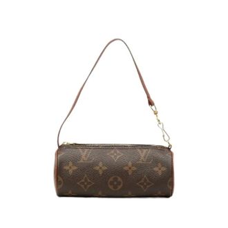 Louis Vuitton Pre-owned Papillon Pochette - Dames - Pre-owned - Bruin - Maat: ONE Size