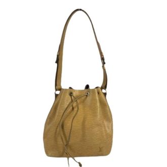 Louis Vuitton Pre-owned Bucket Bags, female, Yellow, Size: ONE SIZE Pre-owned Vintage Bucket Bag