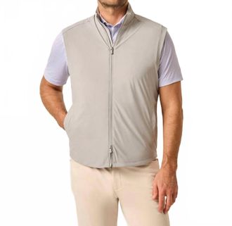 Johnnie-O Zimmer Featherweight Performance Vest In Seal