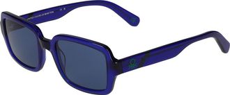 Benetton 5056 696 Mens Sunglasses Blue Size 52