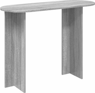 vidaXL Mesa Consola Gris Sonoma 100 X 39,5 X 75 Cm Vidaxl