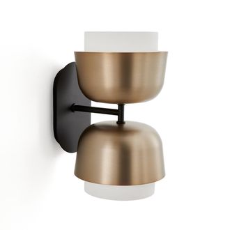 AM.PM Dubbele wandlamp in metaal ijzer, Clepsos