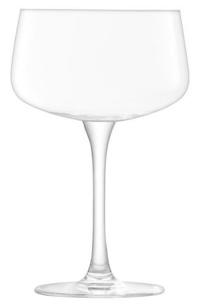 LSA Arc Set of 4 Saucer Cocktail Glasses in Clear at Nordstrom
