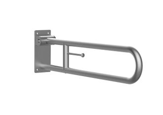 Roca Asa Abatible Access Confort 800 Con Portarrollo Acero Inoxidable Satinado