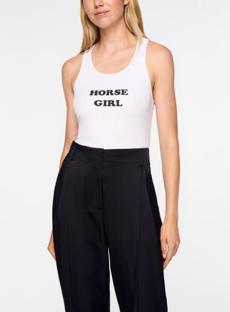 Stella McCartney Womens Horse Girl Cami Top