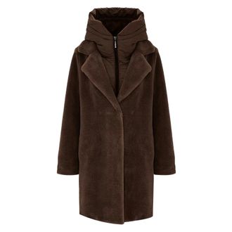 Kocca Jassen, Dames, Bruin, S, Polyester, Coat Damasco