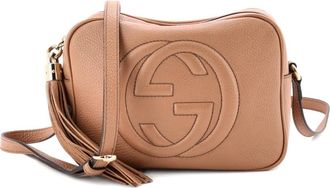 Gucci Borsa a tracolla Soho Disco piccola - Toni neutri