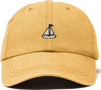 Dalix Sail Dad Cap in Washed Gold at Nordstrom