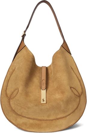 Polo Ralph Lauren Borsa a spalla Polo ID Western - Toni neutri