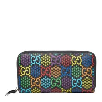 Gucci Pre-owned Wallets, female, Multicolor, Size: ONE SIZE Pre-owned Long wallet (bi-fold)
