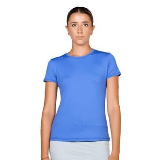 Sofibella UV Colors Short Sleeve Womens Tennis Shirt in Valley Blue at Nordstrom, Size X-Small