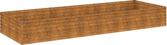 vidaXL Jardinera Acero Corten 291x100x36 Cm Vidaxl