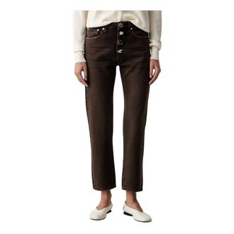 Vicolo Mujer, Vaqueros, Marr&oacute;n, Talla: M