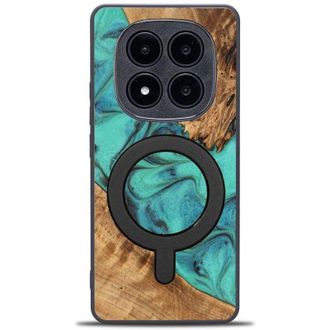 OEM Funda Bewood Unique Para Xiaomi Redmi Note 14 Pro Plus 5g - Turquesa Con Magsafe