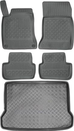 OEM Juego De Alfombrillas Para Coche Y Maletero Para Mercedes Gla X156 Crossover (2014-2019)