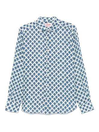 MC2 Saint Barth Pamplona shirt - men - Linen/Flax - M - White