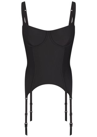 SKIMS Sculpt Body Corset - Black - L (UK16-18)
