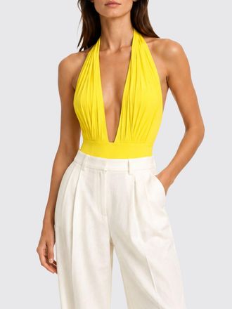 Norma Kamali Top Woman color Yellow