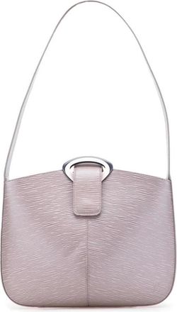 Louis Vuitton Pre-owned Shoulder Bags, female, Purple, Size: ONE SIZE Pre-owned Leather Shoulder Bag