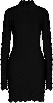 8 by YOOX VISCOSE BLEND 3D EFFECT KNITTED DRESS