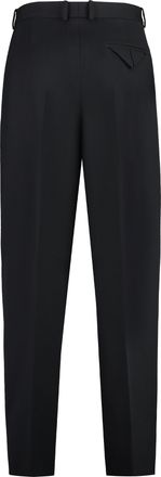 Bottega Veneta Womens Wool Tailored Trousers Black Wool; Cotton Trouser Suits