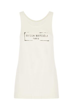 Maison Margiela Logo Tank Top