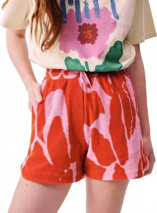 FRNCH Missouri Terry Shorts In Orange