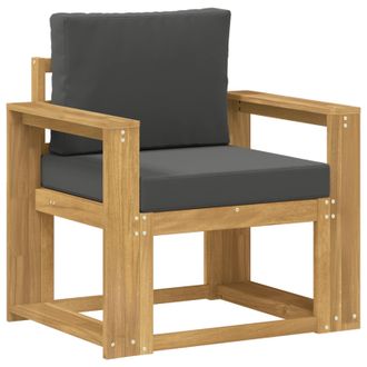 vidaXL 2 Pieza Conjunto De Sof&aacute;s De Exterior Poli&eacute;ster Vidaxl