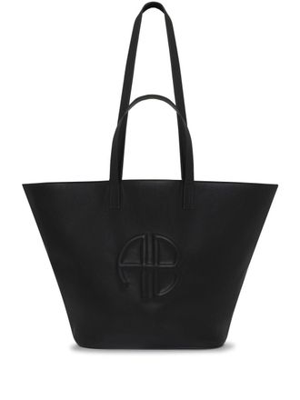 Anine Bing Palermo leather tote bag - Black