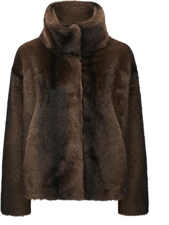 Milestone Smilla Jacket - Dames - Jassen - Bruin - L - Jassen