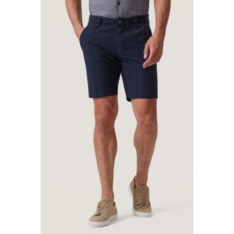 34 Heritage Arizona Seersucker Shorts in Navy Seersucker Kona at Nordstrom, Size 33