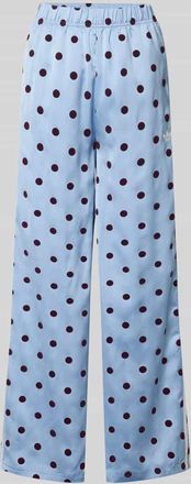 adidas Originals Loose Fit Sweatpants mit Polka Dots Modell CLESKY in Hellblau, Gr&ouml;&szlig;e XS