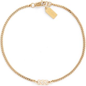 Set & Stones Angel Numbers Bracelet in Gold /333 at Nordstrom