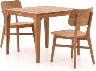Bellagio la vita attrattiva Bellagio Omodeo/Bruca 90cm dining tuinset 3-delig