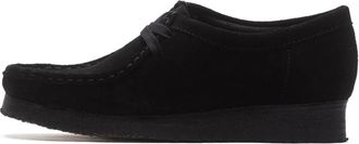 Clarks Wallabee Su&egrave;de Schoenen - Dames - Veterschoenen - Zwart - 37 EU - Su&egrave;de - Schoenen