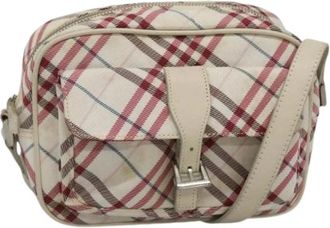 Burberry Pre-owned Cross Body Bags, female, Multicolor, Size: ONE SIZE Pre-owned Nylon Shoulder Bag