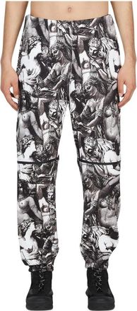 Undercover Graphic Print Pants - Heren - Sweatpants - Veelkleurig - M - Katoen - Broeken