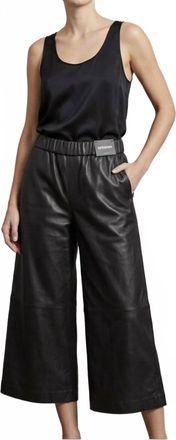 SPRWMN Culotte Pants In Black