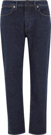 Stone Island Slim-fit Five-pocket Jeans - Heren - Regular Fit Jeans - Blauw - W30 - Katoen - Jeans