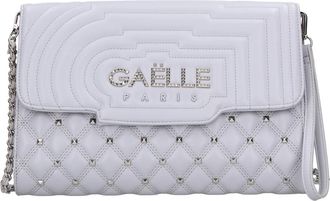 Ga&euml;lle Paris Gaelle Grey - Dames - Schoudertassen - Grijs - ONE Size - Leer - Tassen