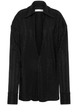 Philosophy di Lorenzo Serafini Blusa con strass - Nero