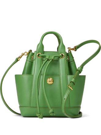 Veronica Beard mini Goody bucket bag - Green