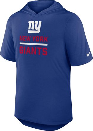 Nike New York Giants Nike Mens Dri-FIT NFL Hooded T-Shirt in Blue | 03NB4EW8I-D0B