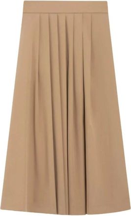 Pantaloni Torino Rokken, Dames, Beige, M, Katoen, Doris Rok