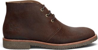 Panama Jack Panama Jack Mens Brown Leather Waterproof Lace-Up Desert Boots - Gael C37
