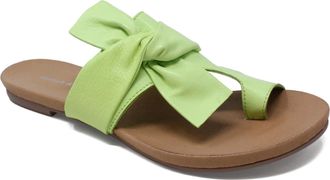 Django & Juliette Womens Jacona Slides In Light Citrus