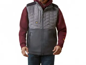 Ariat Rebar Cloud 9 Insulated Vest In Gray