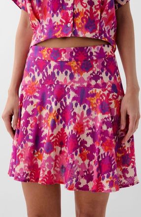 Scalpers Lyd Print Short in Coral at Nordstrom, Size Small 36 Eu