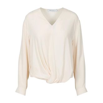 Simona Corsellini Blusa de Crep&eacute; - Blouses & Shirts - Mujer - Beige - M
