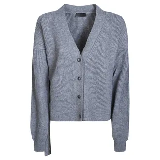 Dondup Dames, Truien, Grijs, Maat: XS